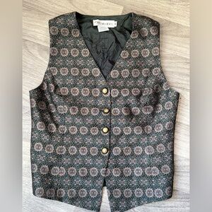 JH Collectibles Gold and green‎ vest